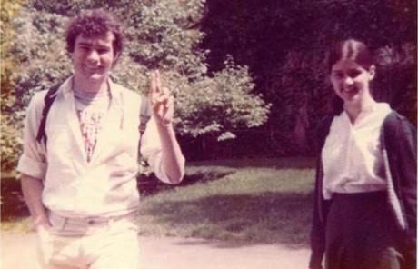Tim Kaine and Anne Holton, his future wife, at Harvard Law School in 1983. 
